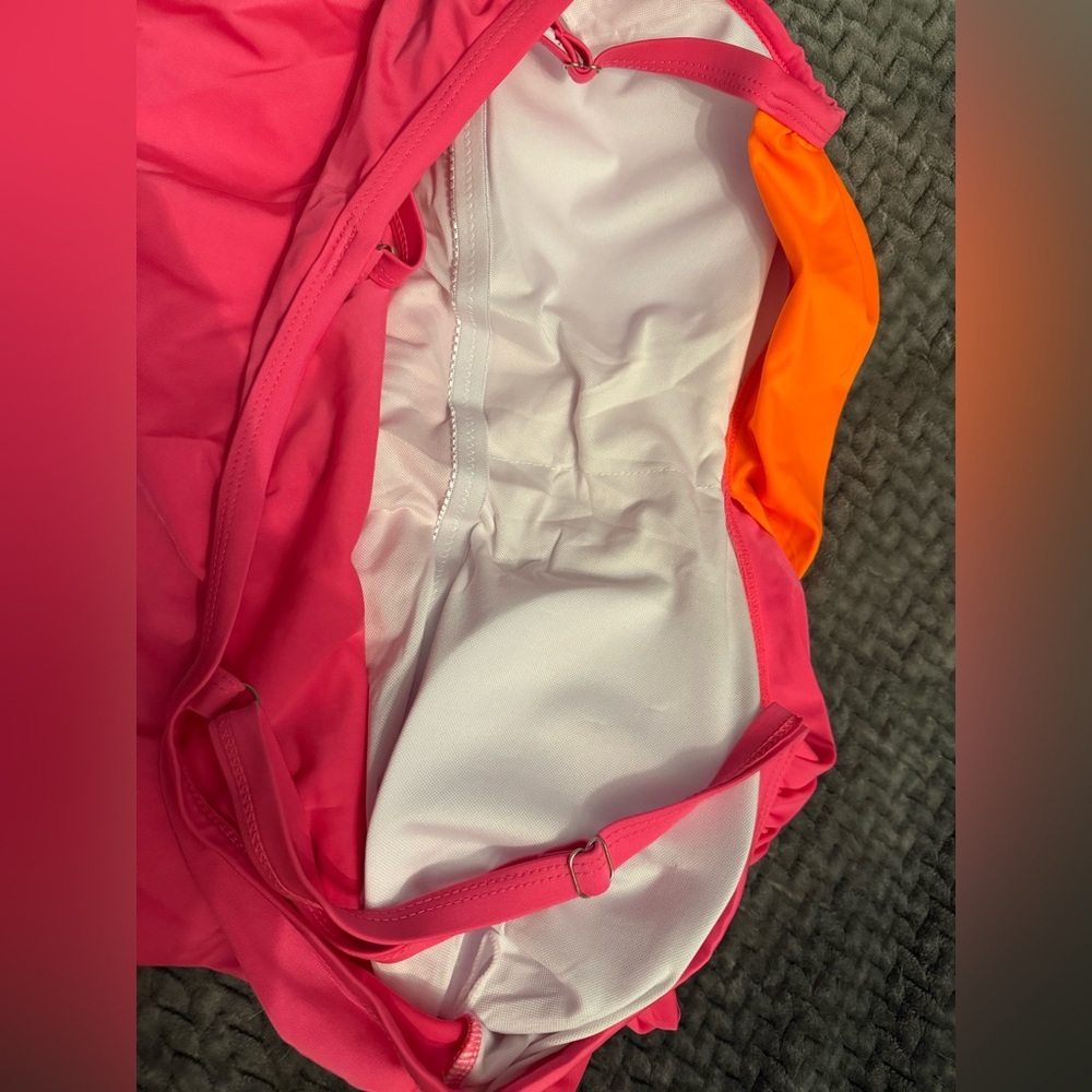 Size 20 plus pink/orange one piece swimsuit - Picture 4 of 8